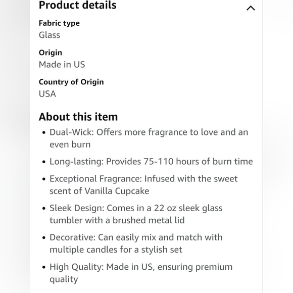 New Yankee Candle Vanilla Cupcake Dual Wick Tumbler 22 oz - Picture 10 of 10